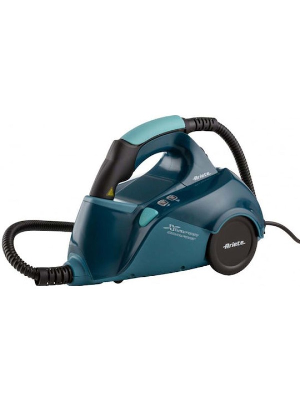 Ariete Ατμοκαθαριστής Πίεσης 5bar με Ρόδες 4145 X-VAPOR COMFORT BLUE