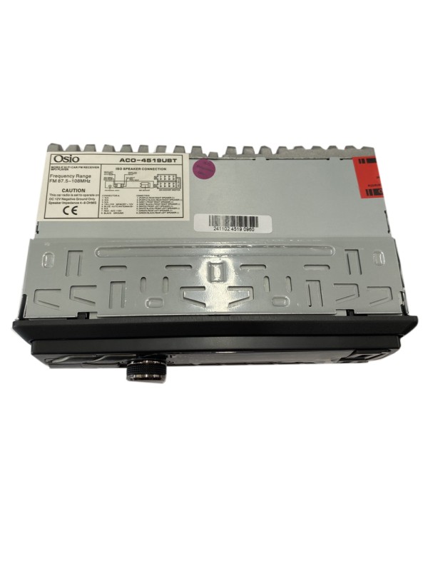  Osio aco-4519 UBT Ηχοσύστημα Αυτοκινήτου 1DIN (Bluetooth/USB) 