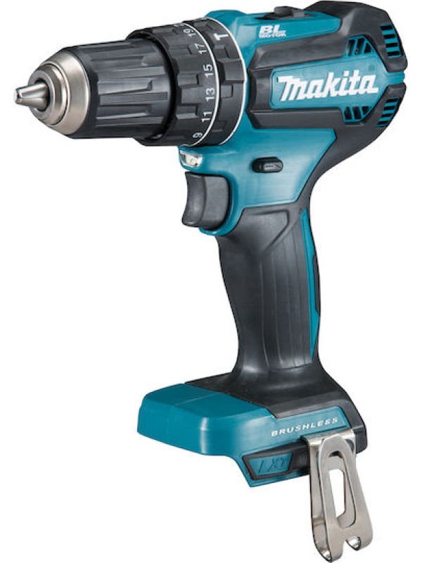 Makita Κρουστικό Δραπανοκατσάβιδο Μπαταρίας Solo Brushless DHP 485Z 18V Makita Κρουστικό Δραπανοκατσάβιδο Μπαταρίας Solo Brushless DHP 485Z 18V
