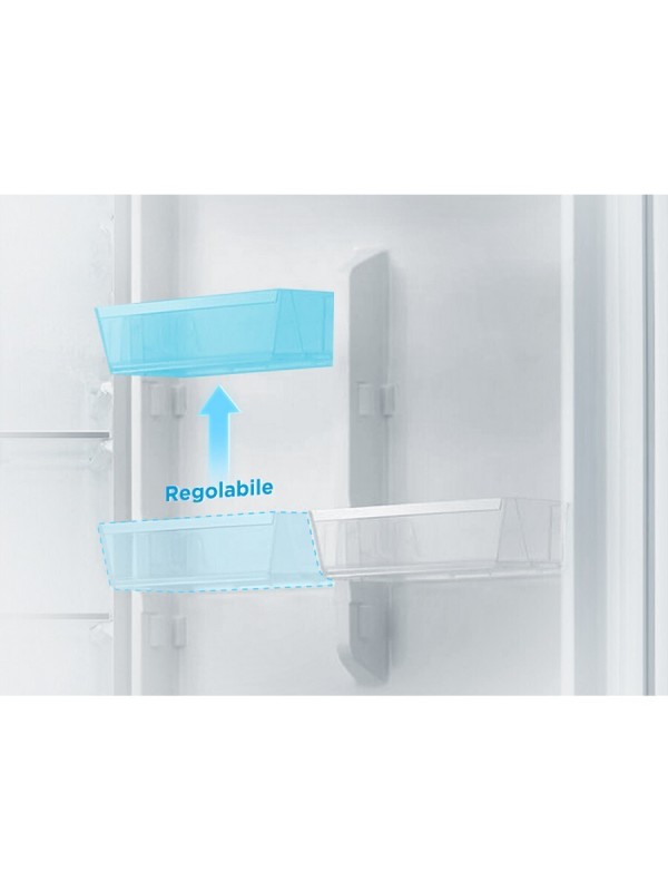  Midea Ψυγείο Δίπορτο 338lt NoFrost Υ172.4xΠ59.5xΒ69.5εκ. Inox MDRT489MTE02E 