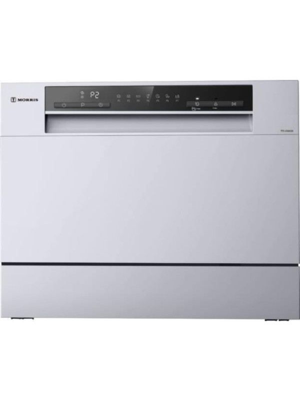  Morris TTS-55065 D Πλυντήριο Πιάτων Πάγκου για 6 Σερβίτσια Child Lock Π55xY43.8εκ. Inox 