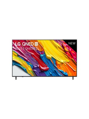 LG Smart Τηλεόραση 55" 4K UHD QNED AI QNED82 HDR (2025) 55QNED82A6B