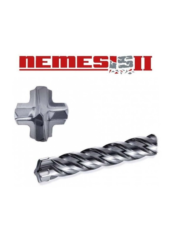 Makita Nemesis II Τετράκοπο Τρυπάνι με SDS Plus Στέλεχος για Δομικά Υλικά 6x115mm B-57962