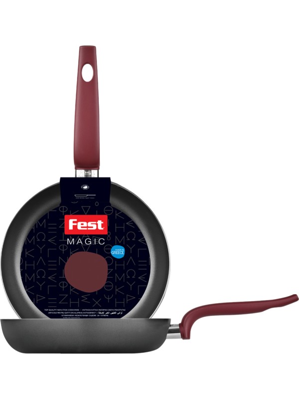 Fest Magic Τηγάνι από Αλουμίνιο με Αντικολλητική Επίστρωση 24cm