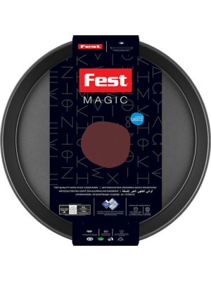 Fest Magic Ταψί Στρογγυλό Αλουμινίου με Αντικολλητική Επίστρωση 30cm