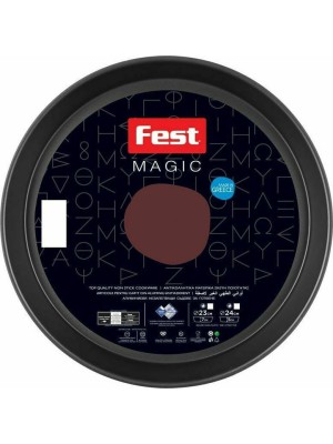Fest Magic Ταψί Στρογγυλό Αλουμινίου με Αντικολλητική Επίστρωση 32cm