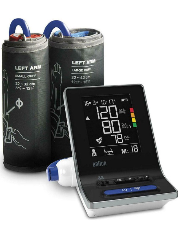 Braun ExactFit 3 Ηλεκτρονικό Πιεσόμετρο Μπράτσου Ακριβείας BUA6150 Braun ExactFit 3 Ηλεκτρονικό Πιεσόμετρο Μπράτσου Ακριβείας BUA6150