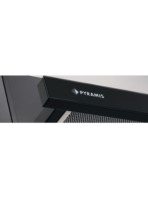 Pyramis PTC63413BG Συρόμενος Απορροφητήρας 60cm Μαύρος με Wi-Fi
