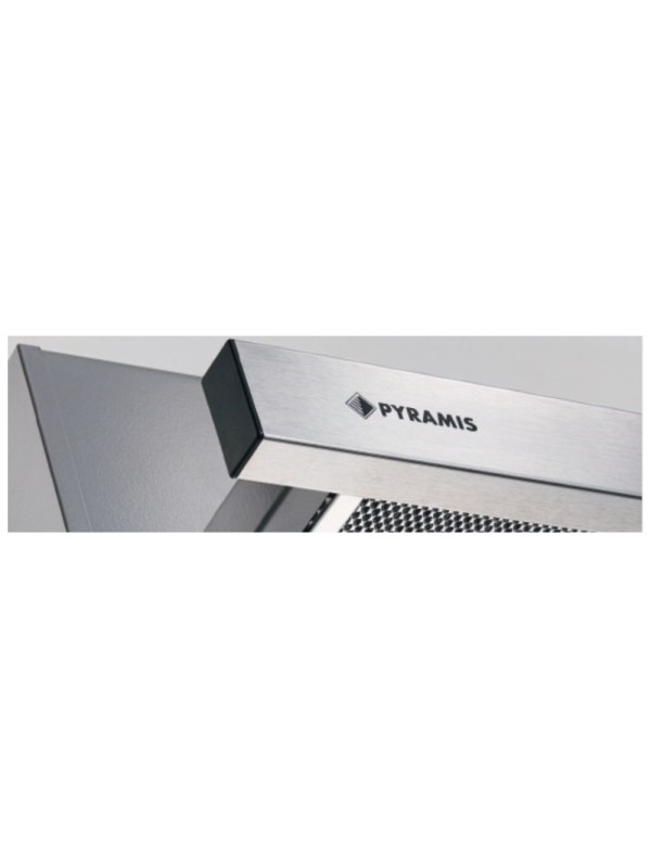Pyramis PTC63413IX Συρόμενος Απορροφητήρας 60cm Γκρι με Wi-Fi