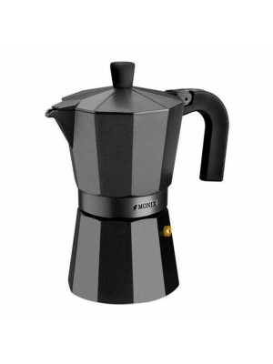  Monix Vitro Μπρίκι Espresso 3cups Μαύρο M640003