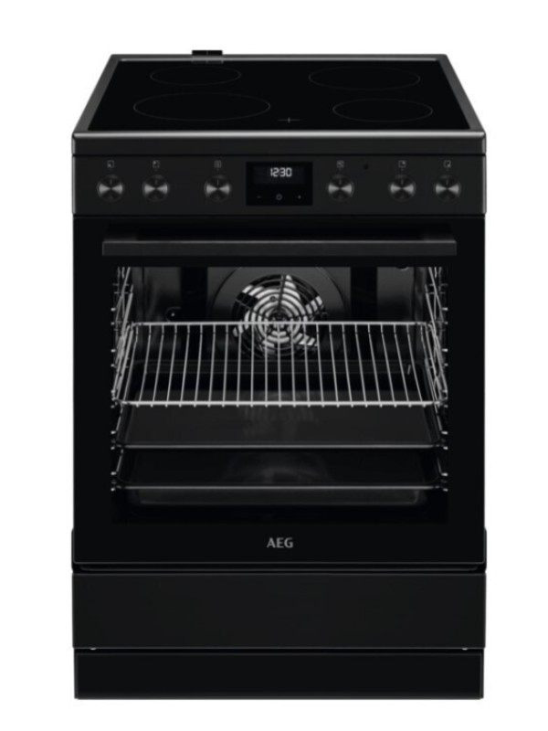 AEG 5000 Surroundcook CCB 6441 NBB  Κουζίνα 73lt με Κεραμικές Εστίες Π60εκ. Μαύρη