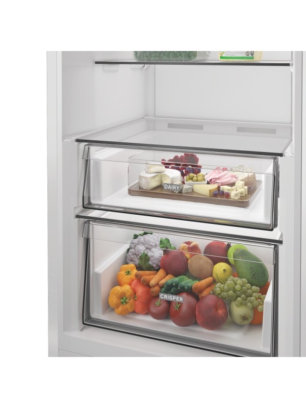Whirlpool Εντοιχιζόμενο Ψυγείο Συντήρησης 365lt NoFrost Υ186.5xΠ59.7xΒ70.9εκ. Inox WHMLF 6442 XP4E 