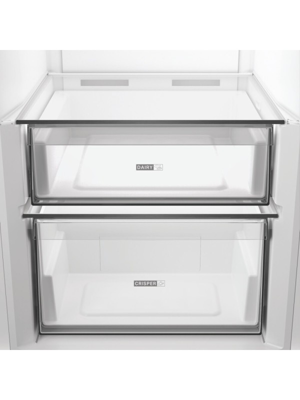 Whirlpool Εντοιχιζόμενο Ψυγείο Συντήρησης 365lt NoFrost Υ186.5xΠ59.7xΒ70.9εκ. Inox WHMLF 6442 XP4E 