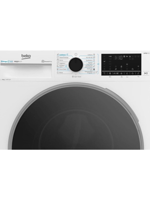 Beko Πλυντήριο Ρούχων 9kg 1400 Στροφών ProSmart Inverter Motor B7WFU69418WBES