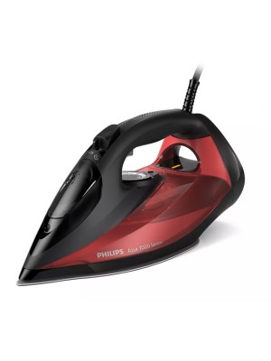  Philips Azur HD 7022/40 Σίδερο Ατμού 2800W με Αντικολλητική Πλάκα και Συνεχόμενη Παροχή Ατμού 50gr/min Black/Red 