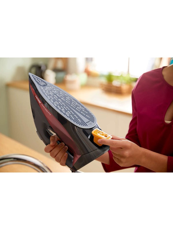  Philips Azur HD 7022/40 Σίδερο Ατμού 2800W με Αντικολλητική Πλάκα και Συνεχόμενη Παροχή Ατμού 50gr/min Black/Red 