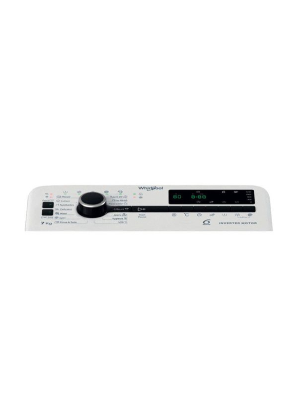  Whirlpool Πλυντήριο Ρούχων 7kg 1200 Στροφών TDLRB 7252BS EU 