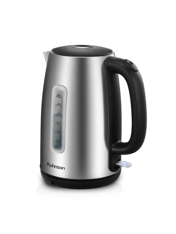  Rohnson R-7616 Βραστήρας 1.7lt 2200W Ασημί 