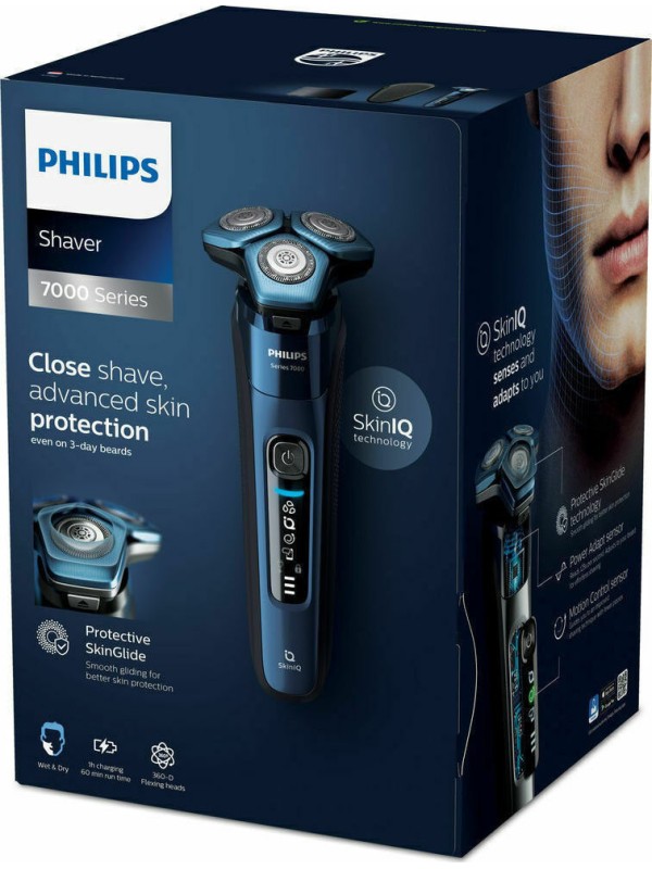 Philips Series 7000 S7882/55 Περιστρεφόμενη Ξυριστική Μηχανή Προσώπου Επαναφορτιζόμενη