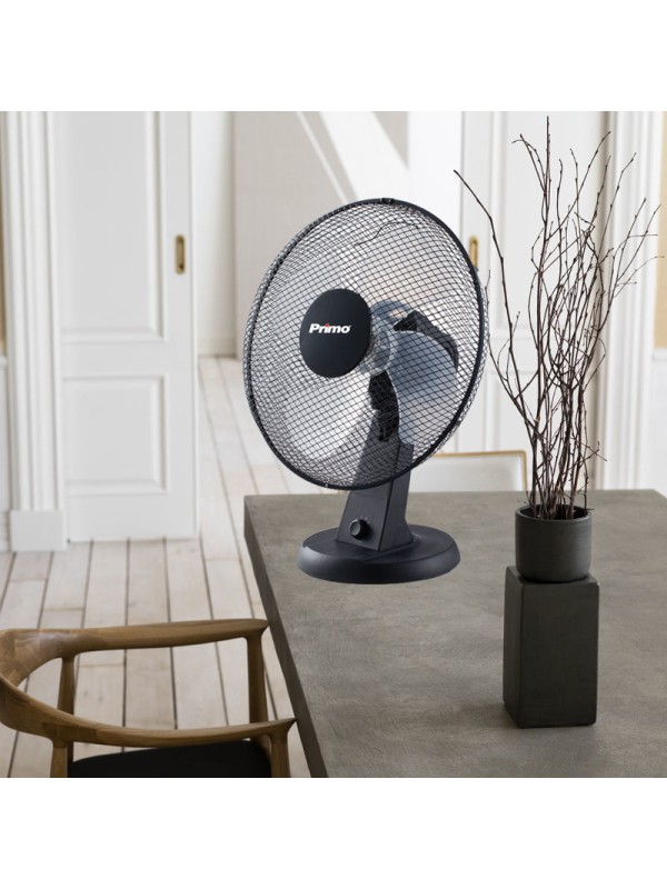 Primo PRTF-80593 Επιτραπέζιος Ανεμιστήρας 50W Διαμέτρου 40cm Μαύρος Primo PRTF-80593 Επιτραπέζιος Ανεμιστήρας 50W Διαμέτρου 40cm Μαύρος
