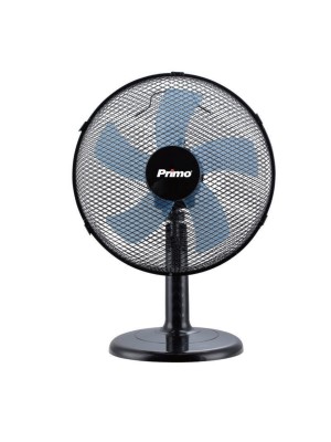 Primo PRTF-80508 Επιτραπέζιος Ανεμιστήρας 45W Διαμέτρου 30cm Μαύρος 