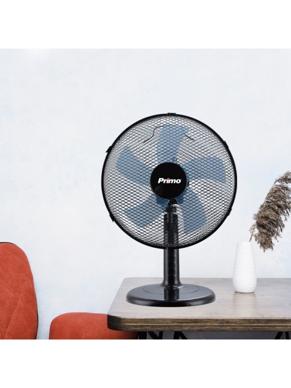Primo PRTF-80508 Επιτραπέζιος Ανεμιστήρας 45W Διαμέτρου 30cm Μαύρος Primo PRTF-80508 Επιτραπέζιος Ανεμιστήρας 45W Διαμέτρου 30cm Μαύρος