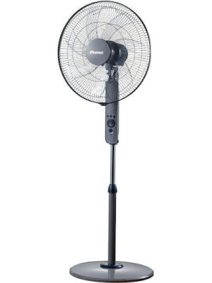  Primo Prsf-80656 Ανεμιστήρας Ορθοστάτης 65W Διαμέτρου 45.72cm με Τηλεχειριστήριο Γκρι 