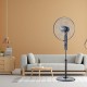  Primo Prsf-80656 Ανεμιστήρας Ορθοστάτης 65W Διαμέτρου 45.72cm με Τηλεχειριστήριο Γκρι 