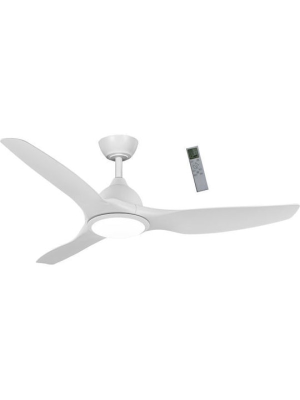 Primo PRCF-80723 Ανεμιστήρας Οροφής 132.08cm με Φως και Τηλεχειριστήριο Λευκός Primo PRCF-80723 Ανεμιστήρας Οροφής 132.08cm με Φως και Τηλεχειριστήριο Λευκός