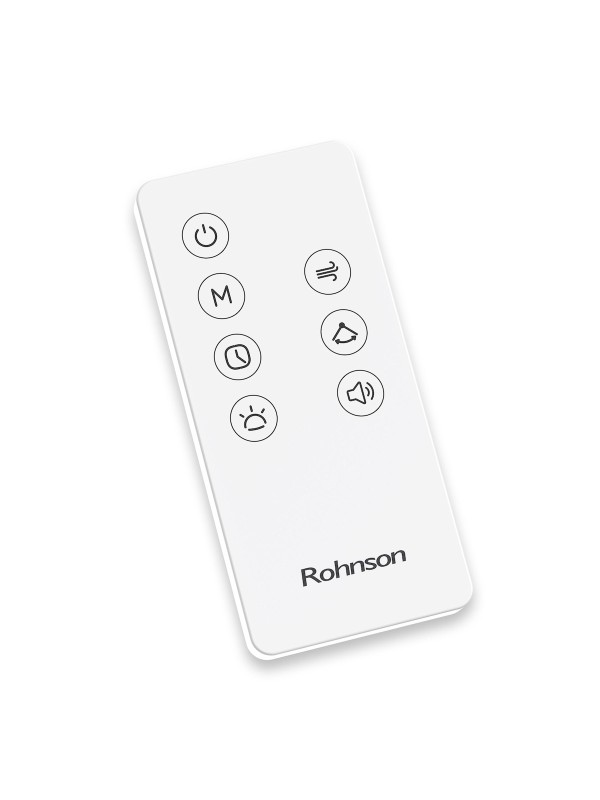 Rohnson Ανεμιστήρας Πύργος 60W με Τηλεχειριστήριο Λευκός Κωδικός: R-8112 