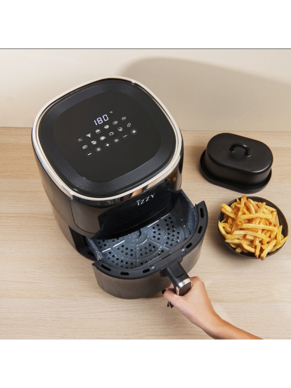 Izzy Air Fryer 4.5lt Μαύρο IZ-8222