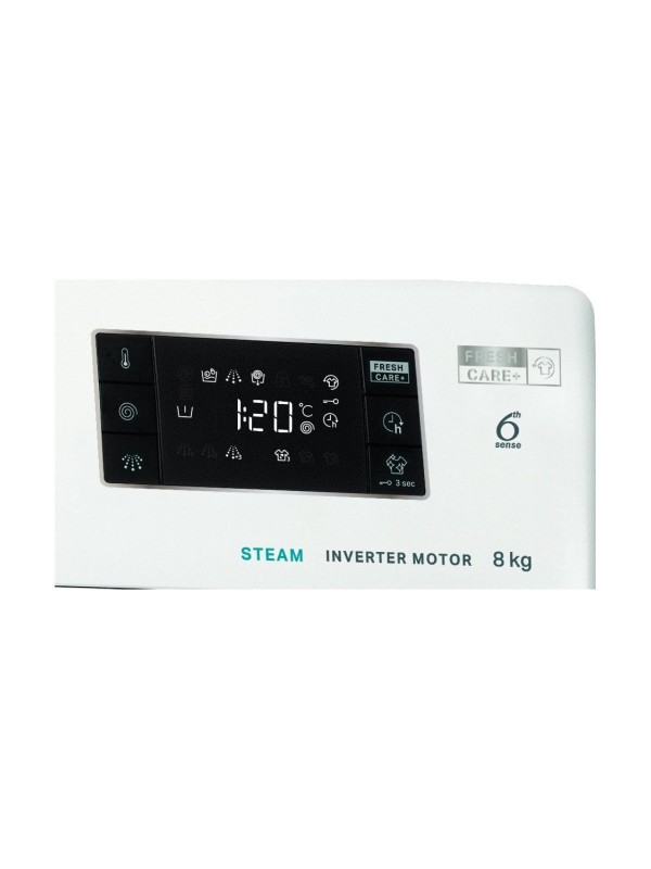 Whirlpool Πλυντήριο Ρούχων 8kg με Τεχνολογία Ατμού 1400 Στροφών 6th Sense FFB 8469 BV BE