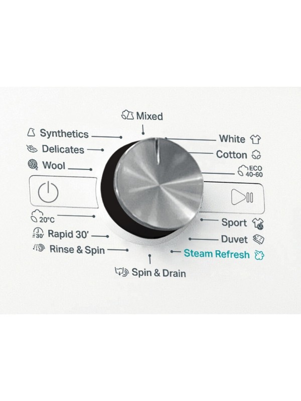 Whirlpool Πλυντήριο Ρούχων 8kg με Τεχνολογία Ατμού 1400 Στροφών 6th Sense FFB 8469 BV BE