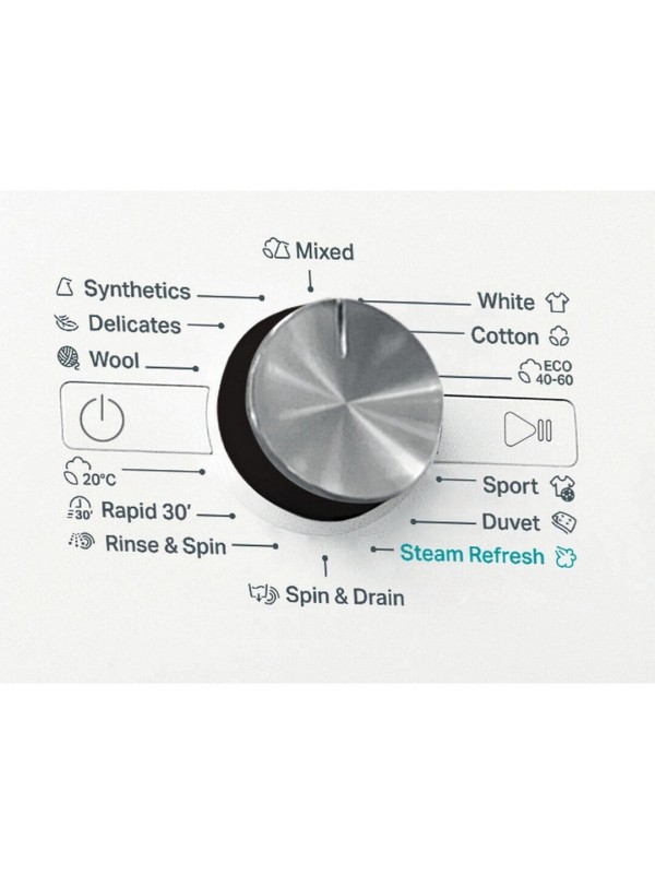 Whirlpool Πλυντήριο Ρούχων 8kg με Τεχνολογία Ατμού 1400 Στροφών 6th Sense FFB 8469 BV BE