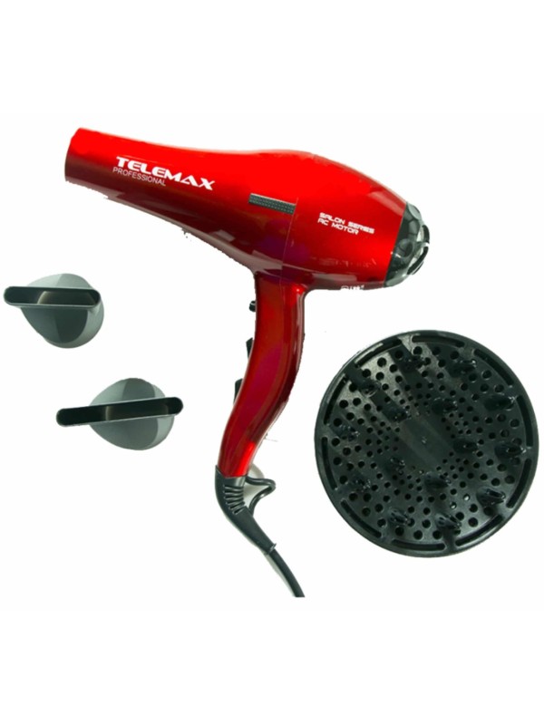 Telemax FK-8813 Επαγγελματικό Πιστολάκι Μαλλιών με Φυσούνα 2200W