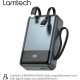 Lamtech LAM980824 Power Bank 20000mAh 65W με Θύρα USB-A & Θύρα USB-C Quick Charge 3.0 & Power Delivery Grey