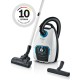 Bosch BGL8SILS Ηλεκτρική Σκούπα 650W με Σακούλα 5lt Λευκή Bosch BGL8SILS Ηλεκτρική Σκούπα 650W με Σακούλα 5lt Λευκή