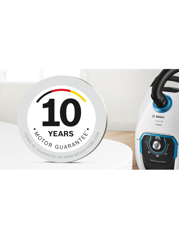 Bosch BGL8SILS Ηλεκτρική Σκούπα 650W με Σακούλα 5lt Λευκή Bosch BGL8SILS Ηλεκτρική Σκούπα 650W με Σακούλα 5lt Λευκή