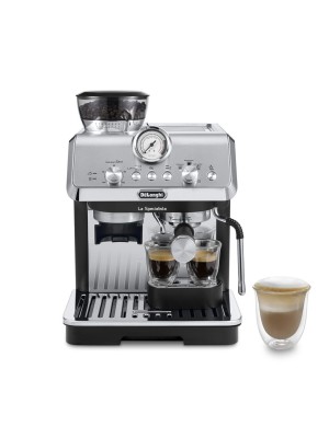 De'Longhi La Specialista Arte Αυτόματη Μηχανή Espresso 1400W Πίεσης 15bar με Μύλο Άλεσης Ασημί EC9155MB