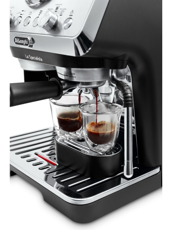 De'Longhi La Specialista Arte Αυτόματη Μηχανή Espresso 1400W Πίεσης 15bar με Μύλο Άλεσης Ασημί EC9155MB