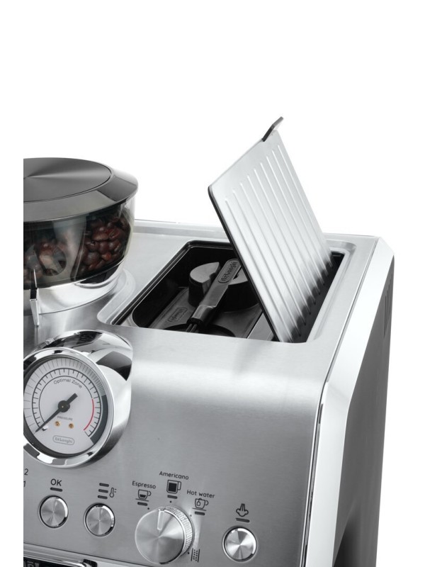 De'Longhi La Specialista Arte Αυτόματη Μηχανή Espresso 1400W Πίεσης 15bar με Μύλο Άλεσης Ασημί EC9155MB