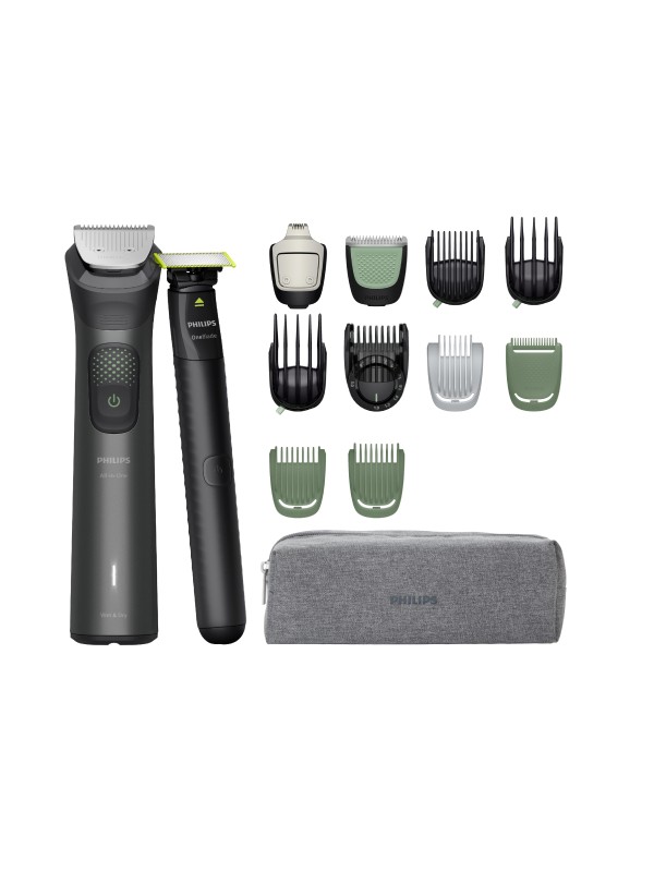 Philips Σετ Επαναφορτιζόμενης Κουρευτικής Μηχανής Γκρι MG9531/15