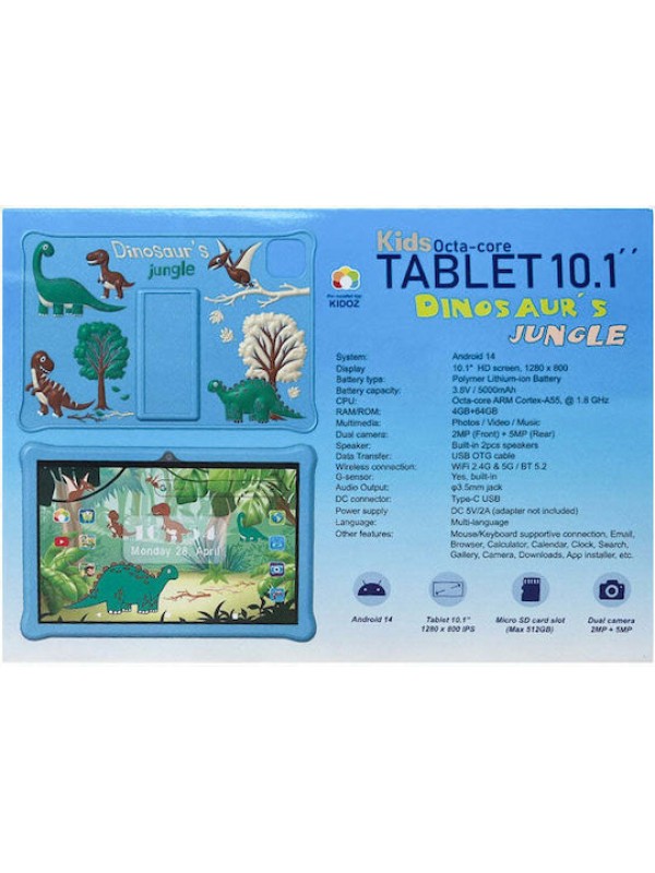 Tablet lamtech lam 980299 octa-core kit 10.1 4/64gb