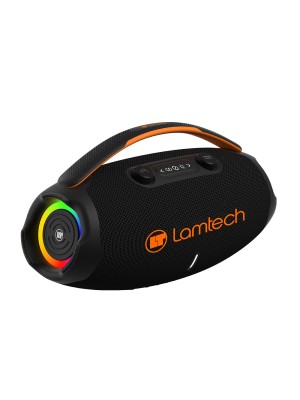  Lamtech Party Box Ηχείο Bluetooth 60W με Ραδιόφωνο και Διάρκεια Μπαταρίας έως 8 ώρες Μαύρο 980954