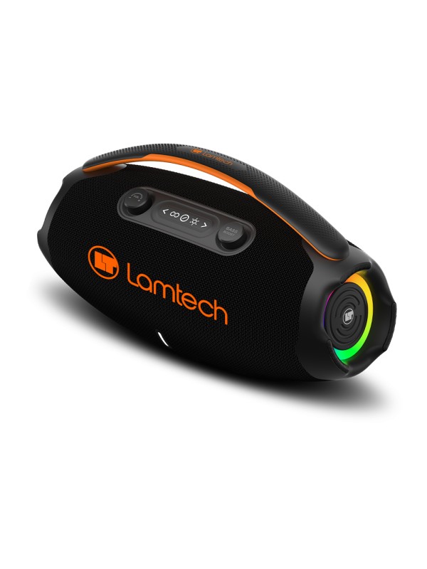  Lamtech Party Box Ηχείο Bluetooth 60W με Ραδιόφωνο και Διάρκεια Μπαταρίας έως 8 ώρες Μαύρο 980954