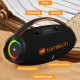  Lamtech Party Box Ηχείο Bluetooth 60W με Ραδιόφωνο και Διάρκεια Μπαταρίας έως 8 ώρες Μαύρο 980954