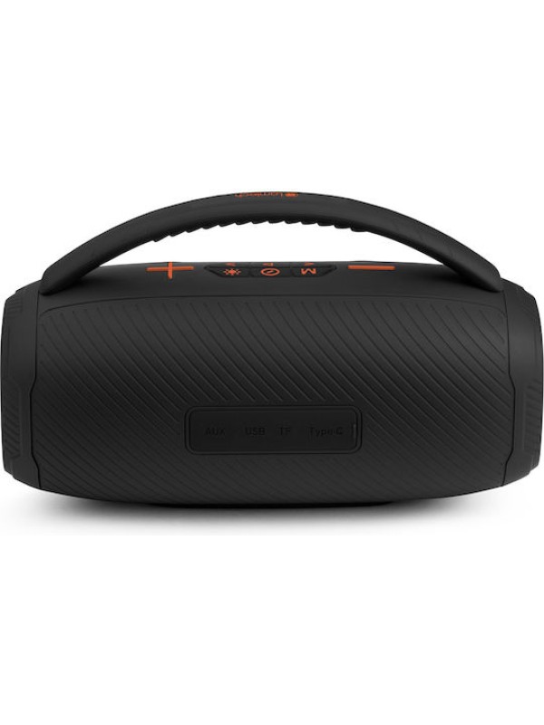  Lamtech Bass Boost Party Box Ηχείο Bluetooth 20W με Ραδιόφωνο και Διάρκεια Μπαταρίας έως 6 ώρες Black Orange 980961