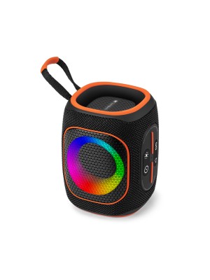  Lamtech Ηχείο Bluetooth 20W με Διάρκεια Μπαταρίας έως 8 ώρες Black Orange LAM980978 