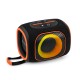  Lamtech Ηχείο Bluetooth 20W με Διάρκεια Μπαταρίας έως 8 ώρες Black Orange LAM980978 