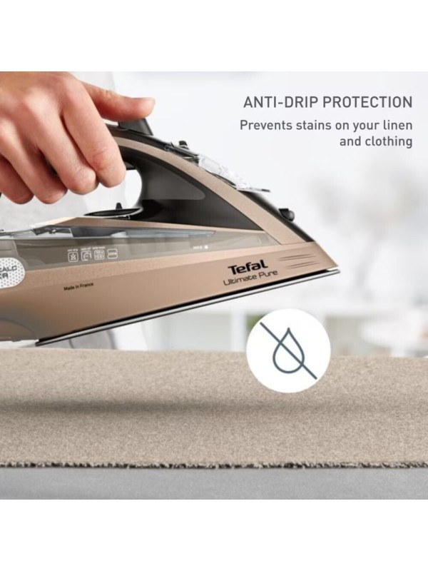 Tefal Ultimate Pure Σίδερο Ατμού 3200W με Συνεχόμενη Παροχή Ατμού 60gr/min